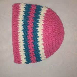 Hand crocheted hat